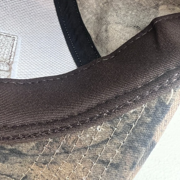 Cascade Advantage Timber Camo Hat Cap Strapback Outdoor American Flag Hunting - Picture 6 of 8